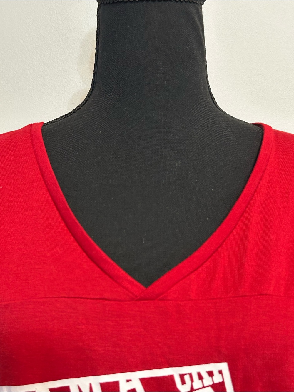 Alabama Crimson Nightgown - Red Size Large - Picture 3 of 8